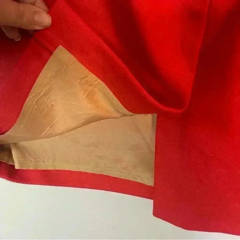 Red Women's Skirt